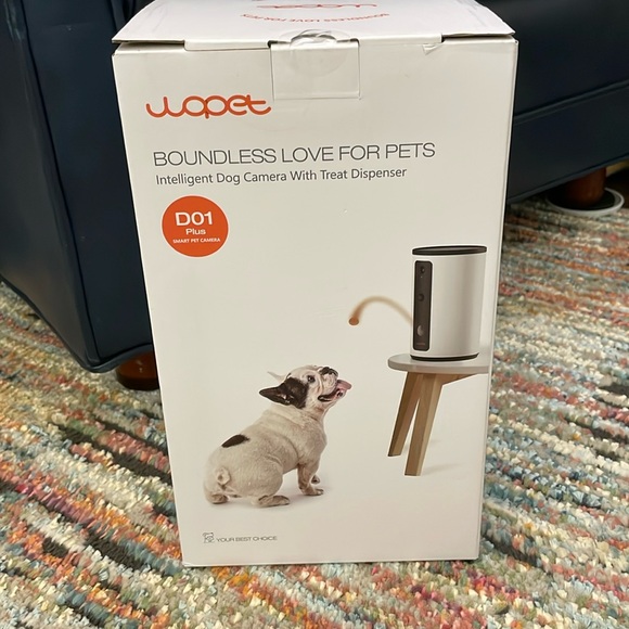Wopet Intelligent Dog Camera with Treat Dispenser